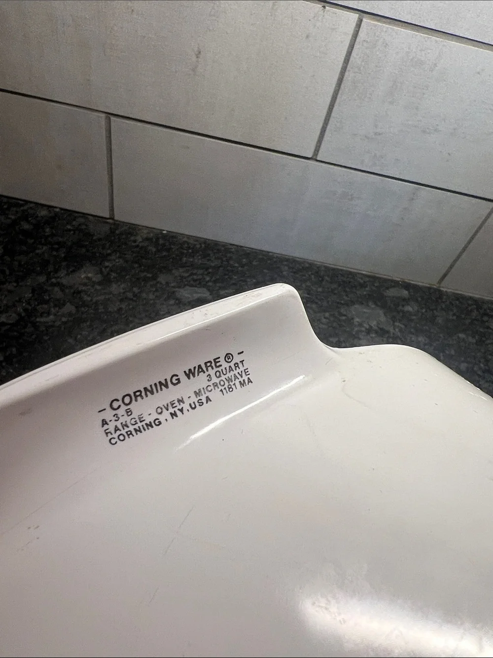 Corningware classic white